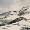 Snowy Mountain Range