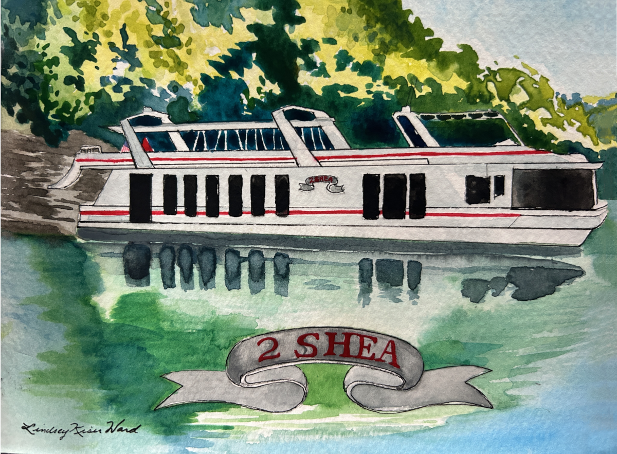 2024.07.LindseyKiser.2 Shea.CommissionedHouseboat.Watercolor